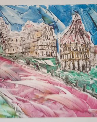 Quadro di Piazza dei Miracoli-Pisa
