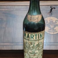 Antica Bottiglia Vermut Dry Martini Anni 1949