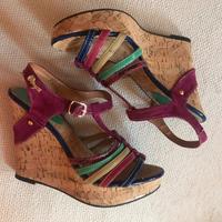 Sandali con zeppa Onyx