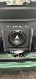 subwoofer jl audio e amplificatore audison