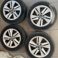 Cerchi in lega original Golf 16” e gomme 205/55 16
