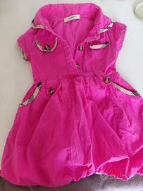 vestitino Burberry  estivo in cotone bambina