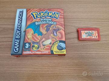 Pokemon Rosso fuoco NINTENDO GAME BOY ADVANCE