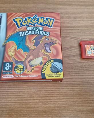 Pokemon Rosso fuoco NINTENDO GAME BOY ADVANCE