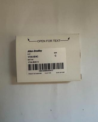 Modulo Allen-Bradley 1734-IE4C POINT I/O (Nuovo)