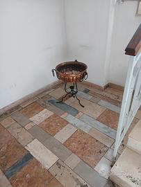 portavasi in ferro battuto