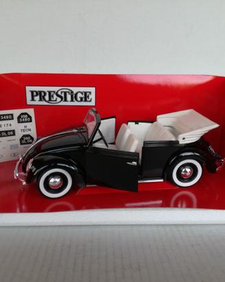 Modello volkswagen maggiolone cabrio no burago