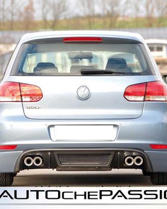 Sotto paraurti posteriore per VW Golf 6 dal 2008 2