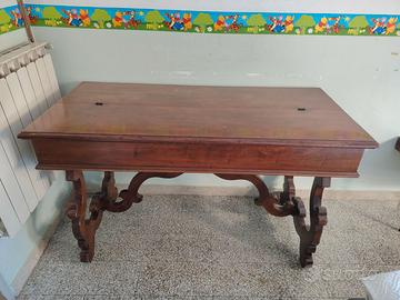 Scrivania scrittoio fratina in legno massello anni