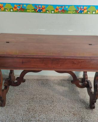 Scrivania scrittoio fratina in legno massello anni