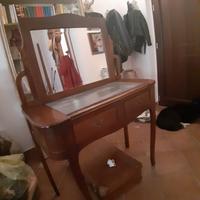 specchiera antica in legno
