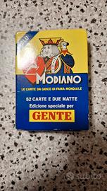 Carte da gioco Modiano