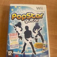 Gioco wii PopStarguitar