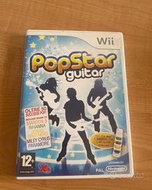 Gioco wii PopStarguitar