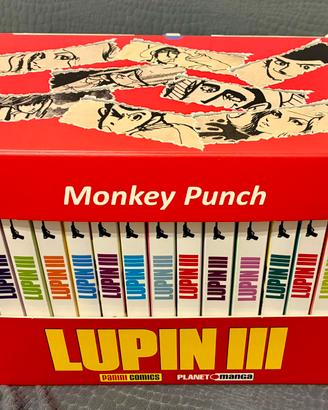 Lupin III Prima Serie Manga 1-15 con cofanetto