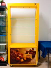 Espositore Caffarel Professionale – Giallo Iconico