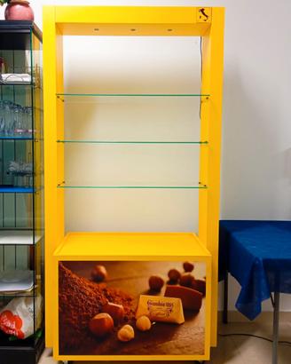 Espositore Caffarel Professionale – Giallo Iconico