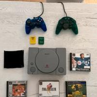 Playstation 1 con giochi