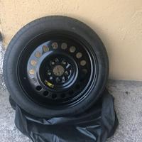 Kit ruotino scorta 120 80 R17 5 fori