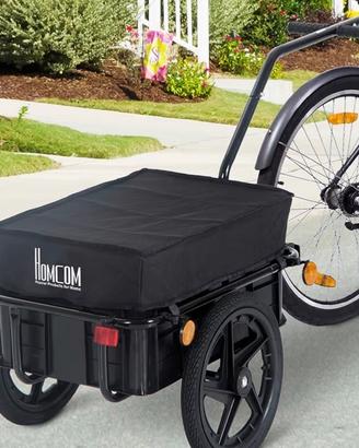 HOMCOM Rimorchio per Bicicletta