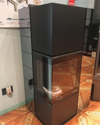 Nuova Stufa pellet aria angolo ELDORA PALAZZETTI