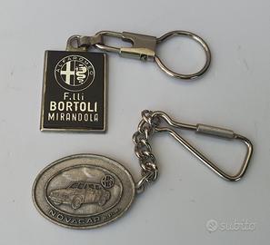 Alfa Romeo 2 portachiavi vintage Modena Mirandola