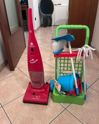 Kit pulizie aspirapolvere bambina