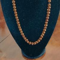collana vintage perle di vetro 