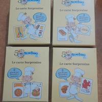 Intero set carte da gioco Mulino Bianco 