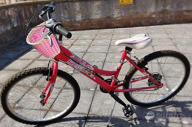 Bicicletta MTB red phoenix  da ragazza