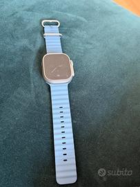 Cinturino Originale Apple Watch Ultra Blu Salmastr