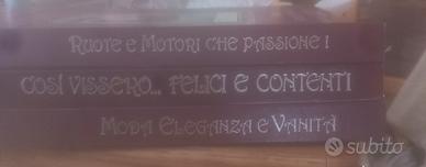 Vari oggetti per la casa e per appassionati.