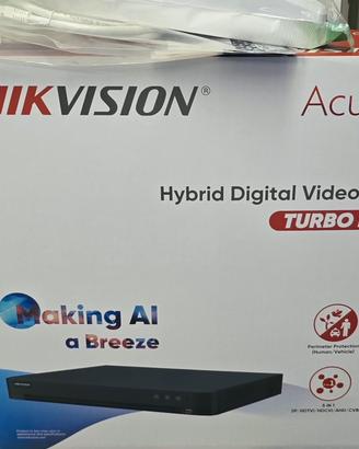 KIT TELECAMERE HIKVISION IP ACUSENSE 