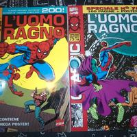 FUMETTI UOMO RAGNO CLASSIC M.67 E 75 CON POSTER
