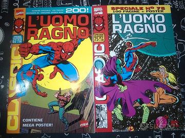 FUMETTI UOMO RAGNO CLASSIC M.67 E 75 CON POSTER