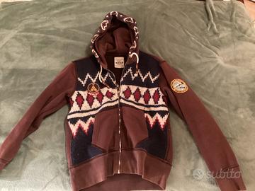 Felpa Replay originale vintage unisex con zip