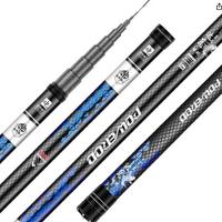 Canna da pesca telescopica fibra carbonio