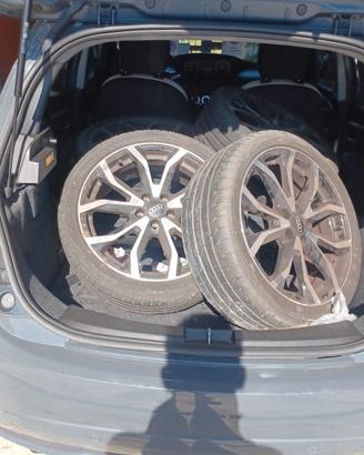 gomme e cerchi da 17 audi/vw