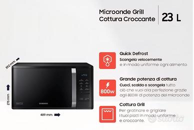 forno microonde SAMSUNG  GRILL , pari al nuovo