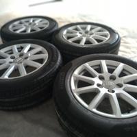 Cerchi Originali Audi 16" a 10 razze con gomme dat
