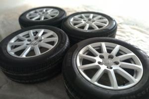 Cerchi Originali Audi 16" a 10 razze con gomme dat