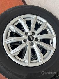 Cerchi in lega le gomme 90% invernali audi q5,q3,