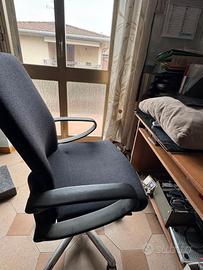 Sedia girevole da scrivania