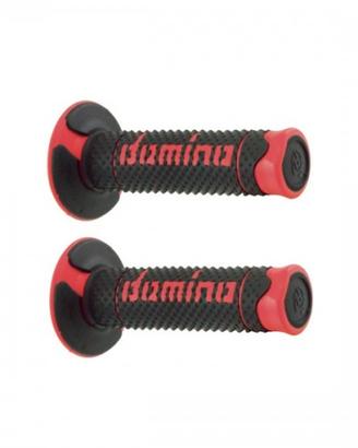 Coppia manopole per moto cross Domino lunghezza 11