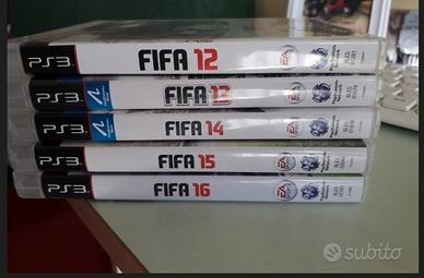 Lotto 5 giochi PS3 FIFA