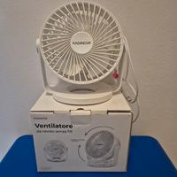 ventilatore da tavolo Kasanova ricaricabile