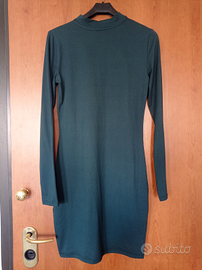 Vestito verde bottoglia