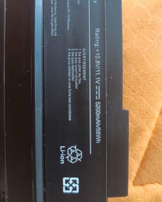 batteria per PC Asus 2 mesi di vita