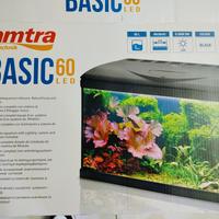 Acquario basic 60 led-55 litri 