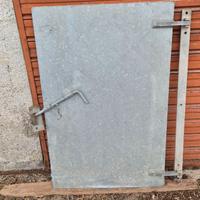 Portine in ferro zincato cm 75 x 115 spess. mm 3,5